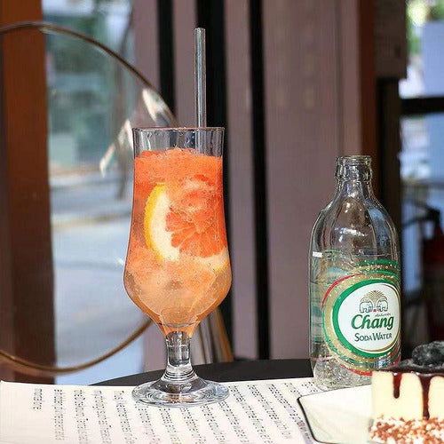 6 Copas Coctel Tropical Tiki Cocktail Premium 480ml Norplat Transparente