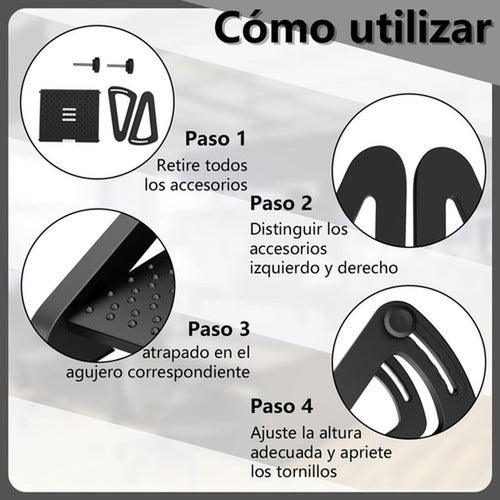 Reposapies Ergonomico Norplat Apoya Pies Posa Pie Escritorio