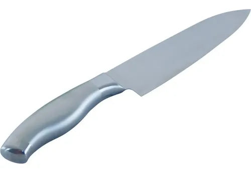 Cuchillo Cocina Chef Profesional 8  20cm Carnicero - Norplat Plateado