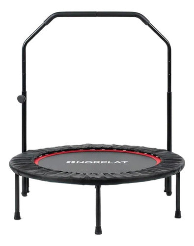 Trampolín Fitness Norplat Plegable 100cm 1m Cama Elastica Negro