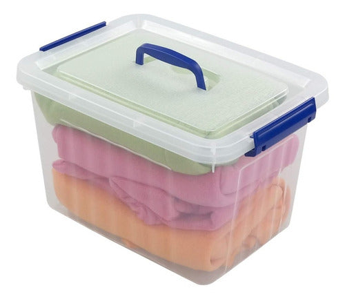 Caja Organizadora 40 Litros Transparente - Ordena Tu Hogar Transparente