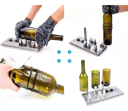 Cortador De Botellas De Vidrio Manual Herrramientas Norplat