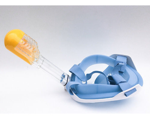 Mascara De Snorkel Buceo Fullface Completa C/ Soporte Camara