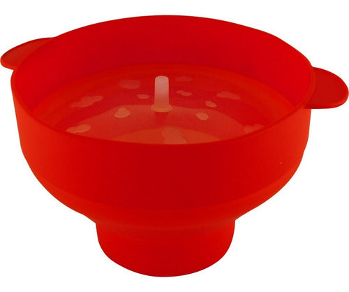 Maquina De Silicona Para Hacer Cabritas Con Tapa - Cukin Rojo