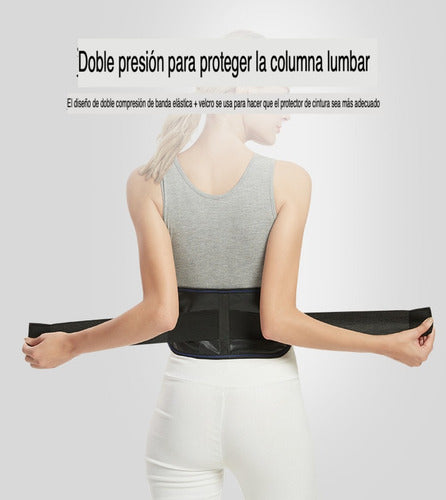 Cinturon Lumbalgia Dolor Artrosis Artritis Turmalina Norplat L