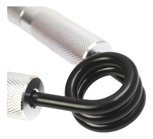 Hand Grip Resistencia Ejercicio Fortalecedor Muñeca Norplat Plateado