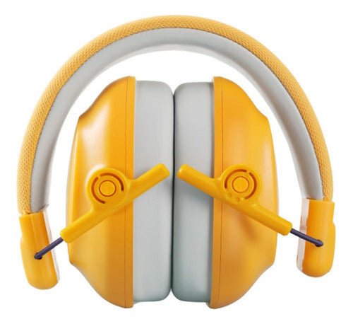 Audífonos Antiruido Niños Y Jóvenes Con Autismo Tdah Norplat Amarillo