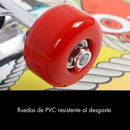 Tabla Skate Skateboard Madera Arce 7 Láminas 32'' - Norplat Perro A4