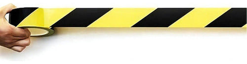 3 Cintas Seguridad Demarcacion Adhesiva 48mm 33m - Norplat Rayas