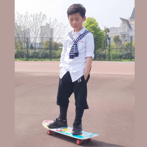 Tabla Skate Skateboard Madera Arce 7 Láminas 32'' - Norplat Skate Nation A35