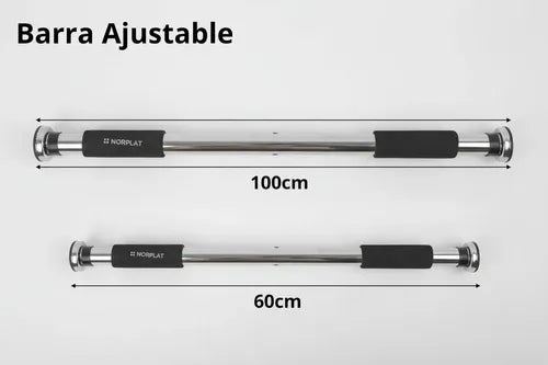 Barra Ejercicios Ajustable Puerta Dominada Flexiones Norplat