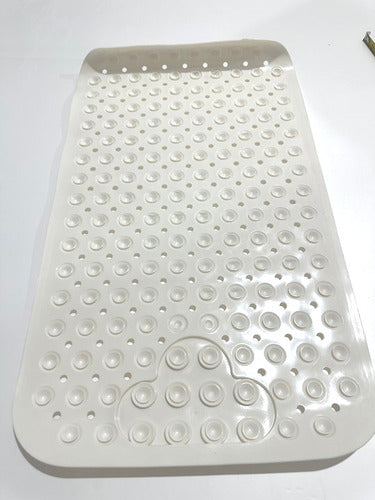 Piso Goma Antideslizante Para Ducha Tinas Alfombra - Norplat Blanco