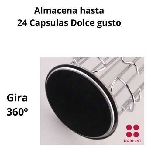 Soporte Para Cápsulas De Café Dolce Gusto Contiene 24 Uds