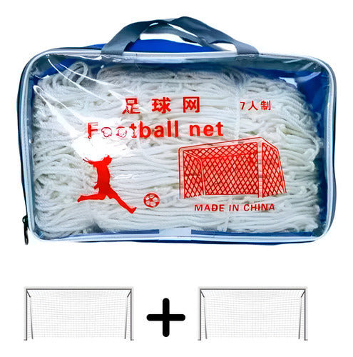 Red Baby Futbol Trenzado 24 Hilos Malla Alta Calidad Norplat