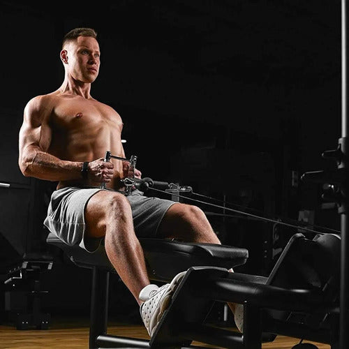 Agarre Neutro Polea De Acero Norplat Accesorio Entrenamiento