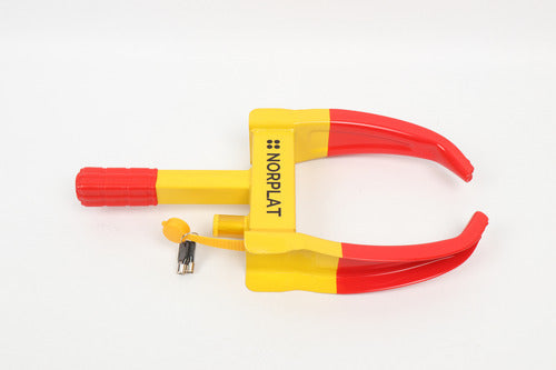 Bloqueo Ruedas Ajustable Para Coches Motos Pitbull - Norplat