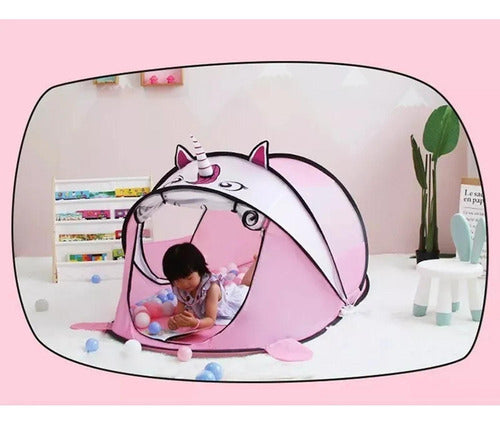 Carpa Casa Infantil Norplat - Castillo Para Niño Niña Niños Rosa