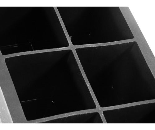 Cubetera Para 8 Cubos De Hielo De 5cm - Cukin Negro