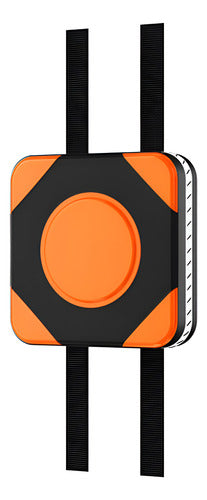 Almohadilla De Boxeo Con Velcro A Pared Foco Entrena Norplat Naranja