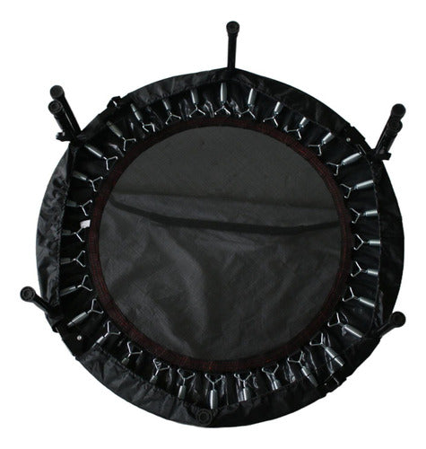 Trampolín Fitness Norplat Plegable 100cm 1m Cama Elastica Negro