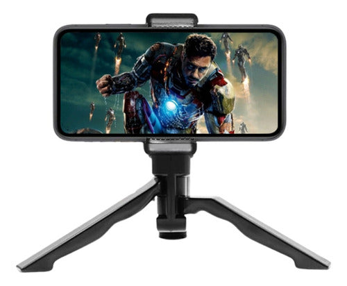 Estabilizador Con Trípode Cámara Celular Camara Fotografia