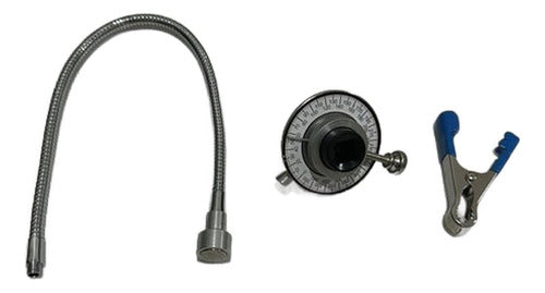 Torquimetro Medidor Torque Angular 1/2 Magnetico Norplat Plateado