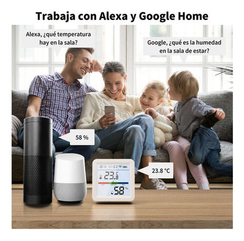 Termostato Higrómetro Inteligente  Wifi Tuya Smart - Norplat