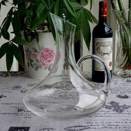 Decantador Accesorio Vino De 1,5 L Aireador Oxigenador Cukin Con