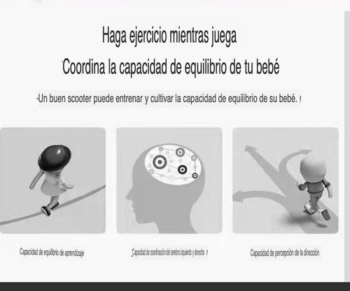 Scooter Rebelde Kids Con Luces Para Niños / Niñas Rosa Ositos