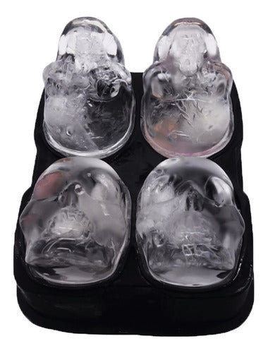 Molde Para Calaveras De Hielo - Cukin Negro