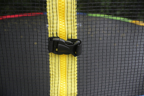 Cama Elástica Norplat Para Niños 12pies 3.66mt Con Escalera Negro Multicolor