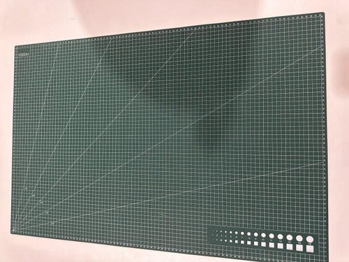 Bases De Corte A1 Norplat Ángulos 90x60cm Tabla Salvacortes Verde Oscuro