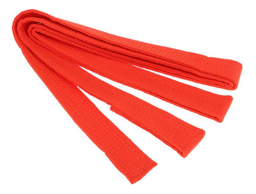 Cinturon Artes Marciales 2.4m Karate Taekwondo Judo Norplat Naranja 240cm