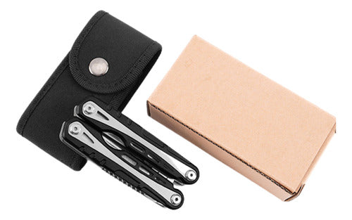 Alicate Norplat Multifuncional Universal Cortante 14 En 1 Plateado