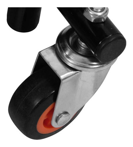 Carro Plegable Carga Acero 2 En 1 Yegua + Plataforma 100kg