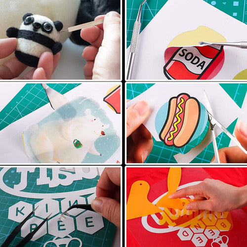 29 En 1 Base Mat Tapete De Corte Salvacorte Tabla - Norplat Azul