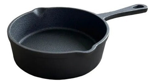 Sartén Hierro Fundido Norplat 14cm Cocina Asado Bbq Sin Pfoa Negro