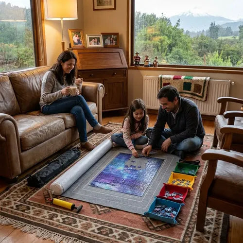 Puzzle Mat Norplat Guarda Porta Tapete Rompecabezas 3000 Pzs