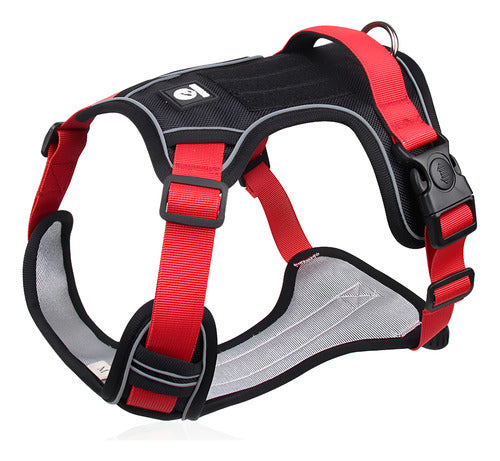 Arnés Anti Tirones Ajustable Reflectante Perro S-xl Norplat Negro M