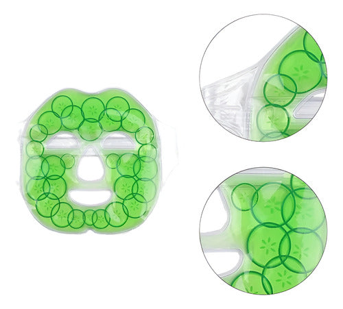 Compresa Facial Compresas Gel Frio Calor Migraña - Norplat 05 - Pepino