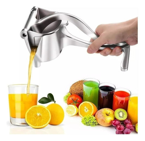 Exprimidor Naranjas Limon Extractor Manual Jugo Fruta Cukin Gris
