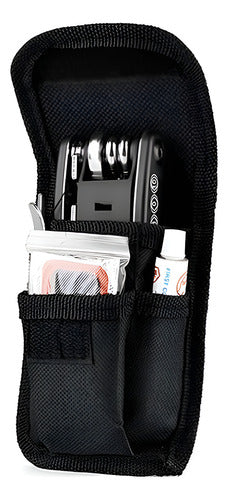 Herramientas Bicicletas Parche Pinchazo Reparación Norplat Negro