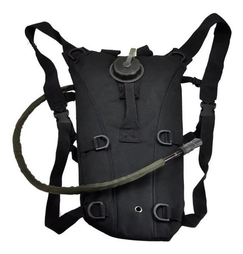 Mochila Hidratacion Camelbak Outdoors + Bolsa Agua - Running Negro Liso