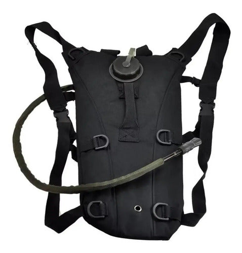 Mochila Hidratacion Camelbak Outdoors + Bolsa Agua - Running Negro Liso