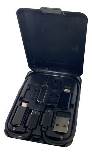 Estuche Cargador Inalambrico Cable Usb-c Para iPhone Norplat Negro