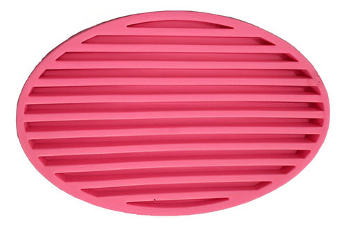 Jabonera De Silicona Para Baño, Bandeja Para Jabón - Norplat Rosa