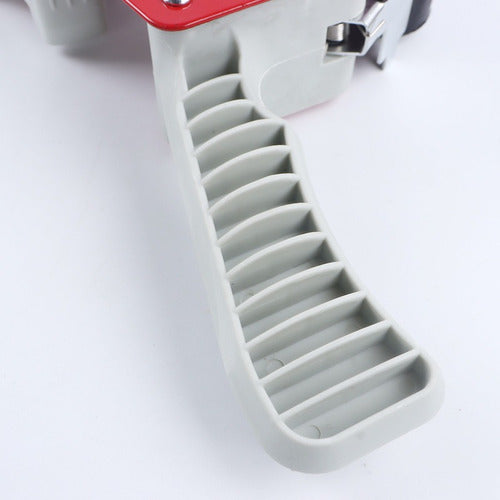 Máquina Para Huincha De Embalaje Con Mango Super Resistente Rojo