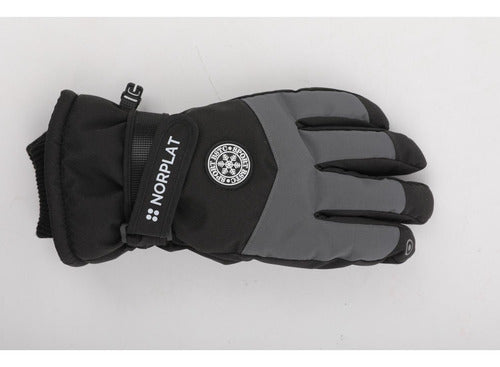Guantes Térmicos Invierno Ski Nieve Pantalla Táctil Norplat Negro - L