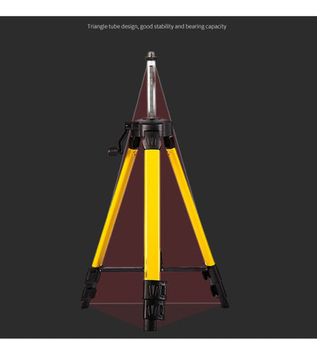 Nivel Laser 5 Líneas Profesional Con Trípode Base - Norplat