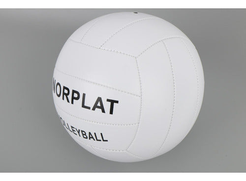 Pelota Volleyball Norplat Balon Voleibol Profesional Clasico Blanco